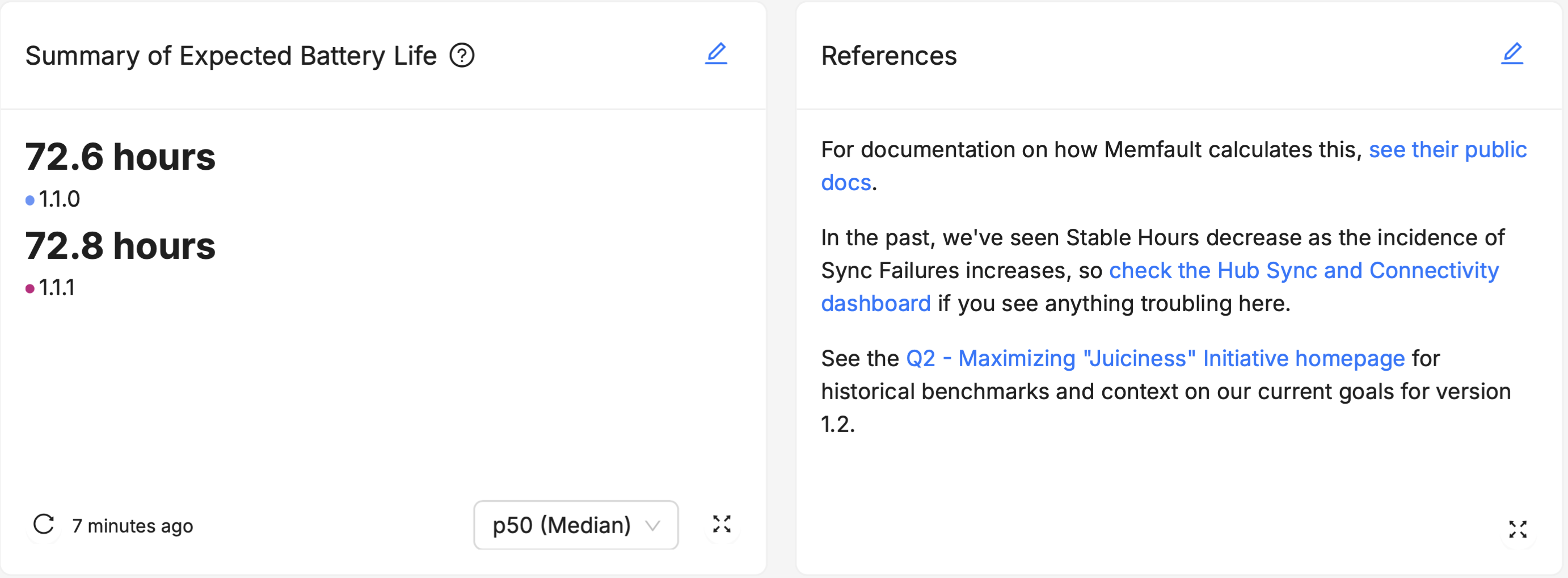 An example of how to use Markdown cards for Links.